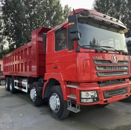 Used Three-axle Dump Semi-trailer high quality