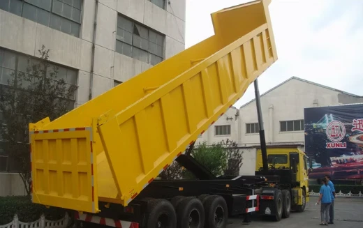 Used U-shaped Semi-trailer Rear-dump Truck manufacturers